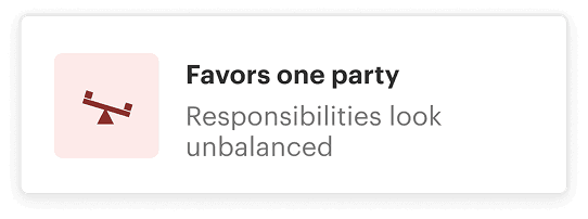 Favor one party