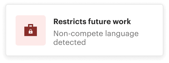 Restricts future work